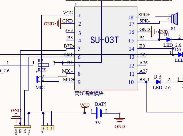 SU-03T模块原理图