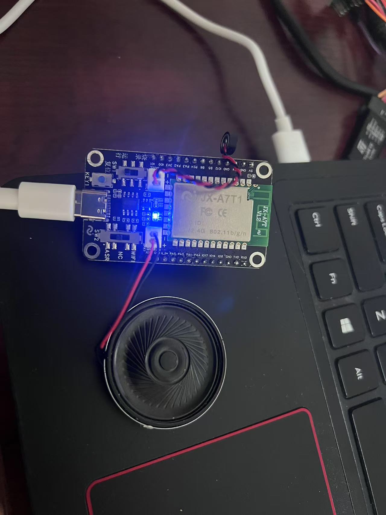 JX-A7T1模块连接图