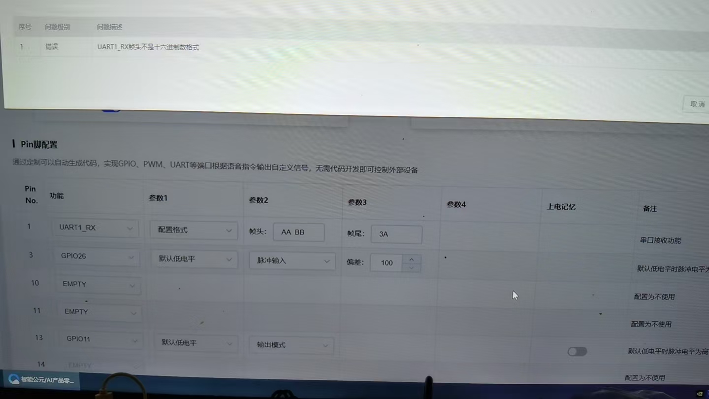 帧头配置错误示例