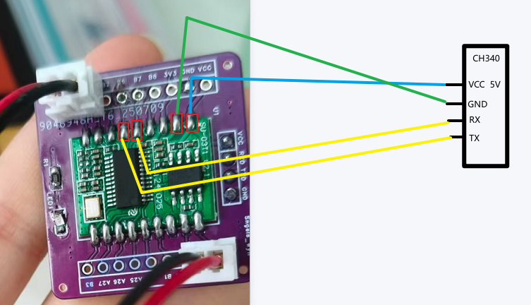 正确的焊接引脚