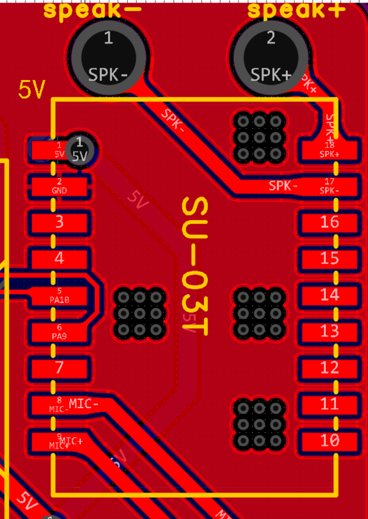 SU-03T电路板布局