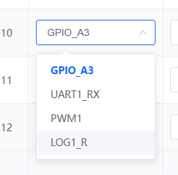 GPIO_A3配置选项