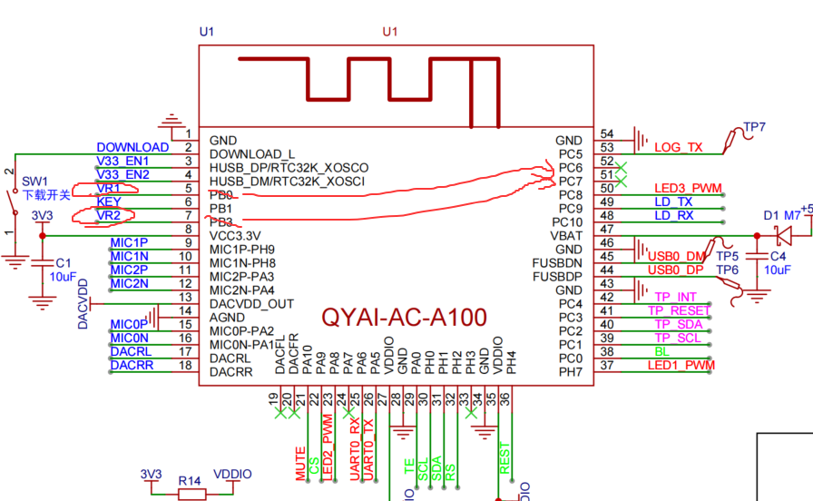 QYAI-AC-A100原理图