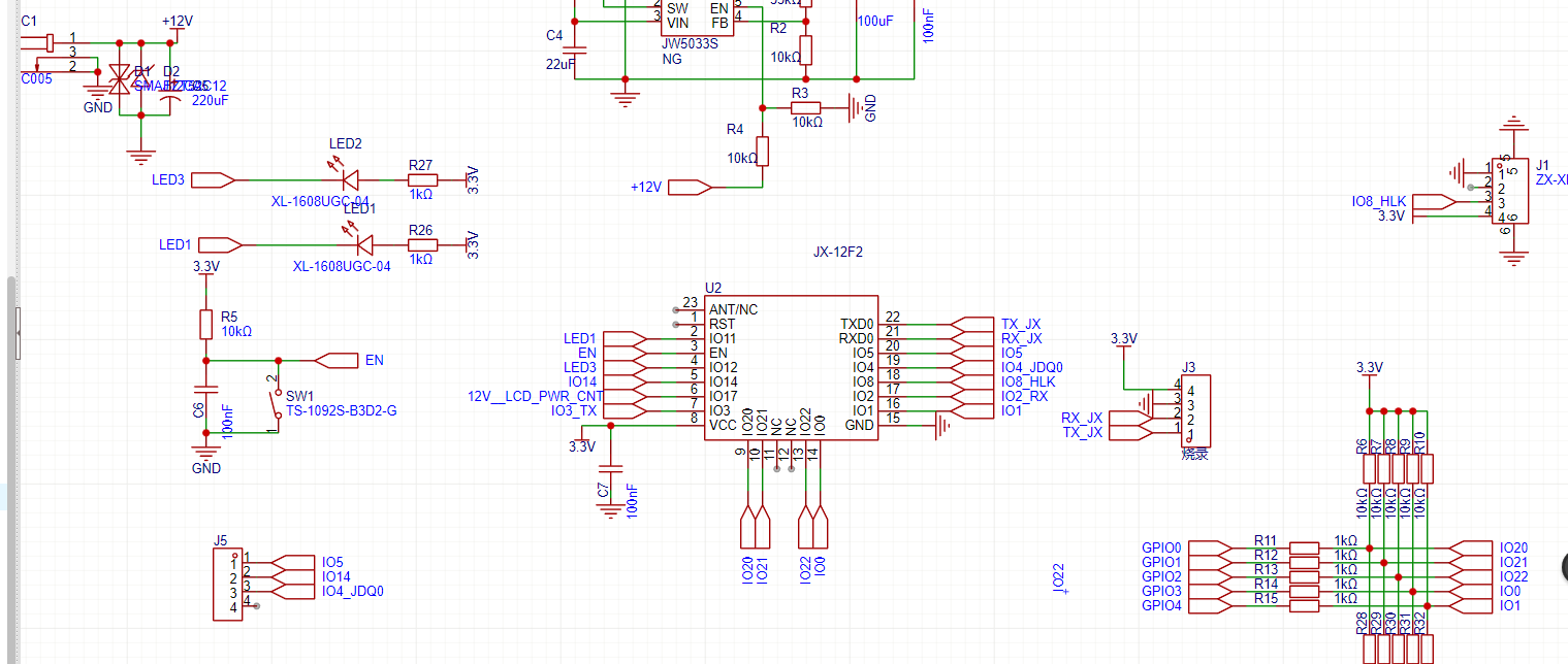 JX-12F2模块原理图