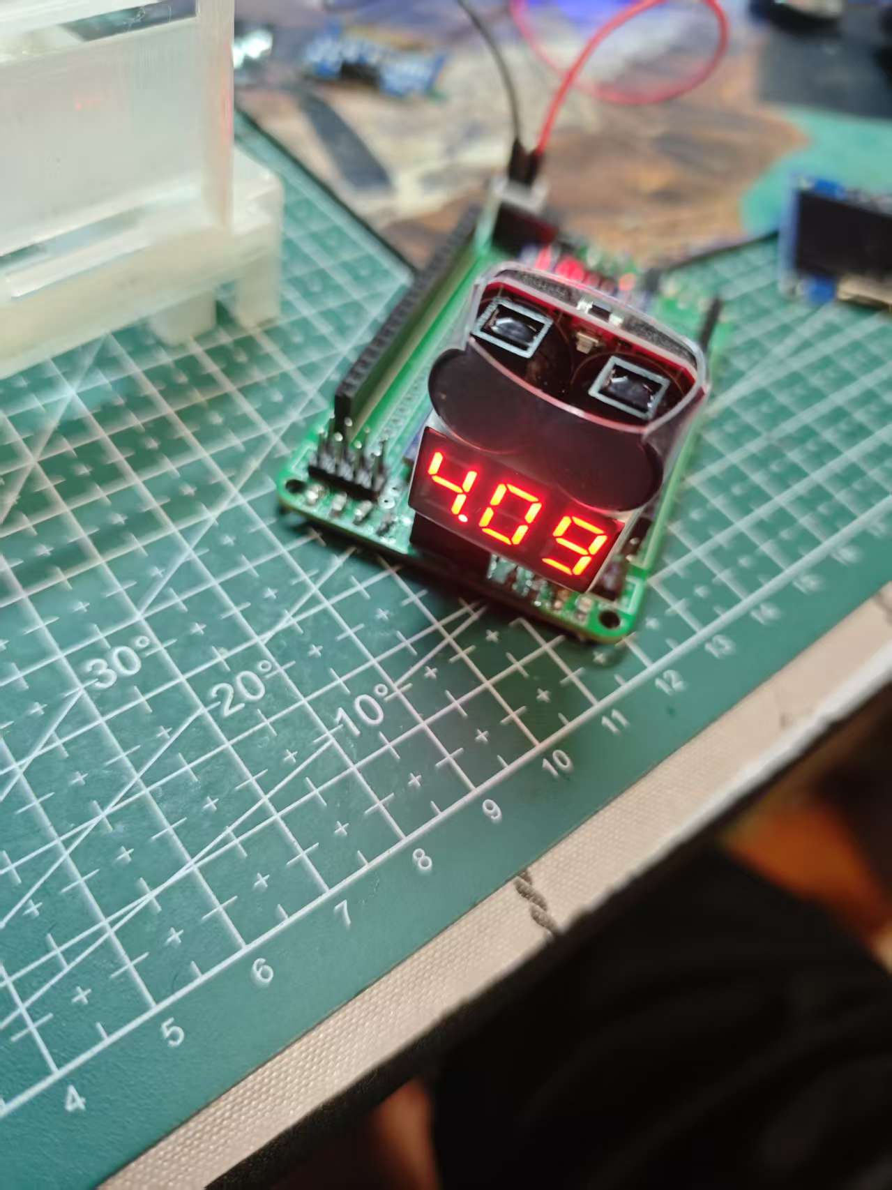 OLED屏幕连接实物