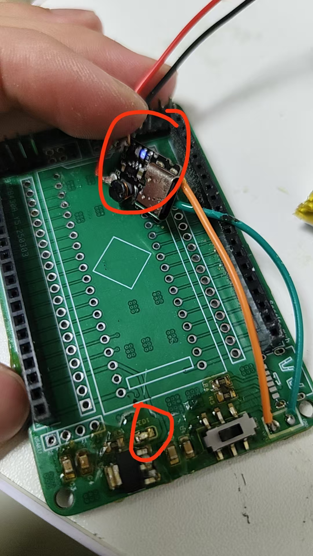 焊接错误示例图