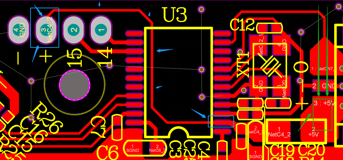 烧录测试点问题