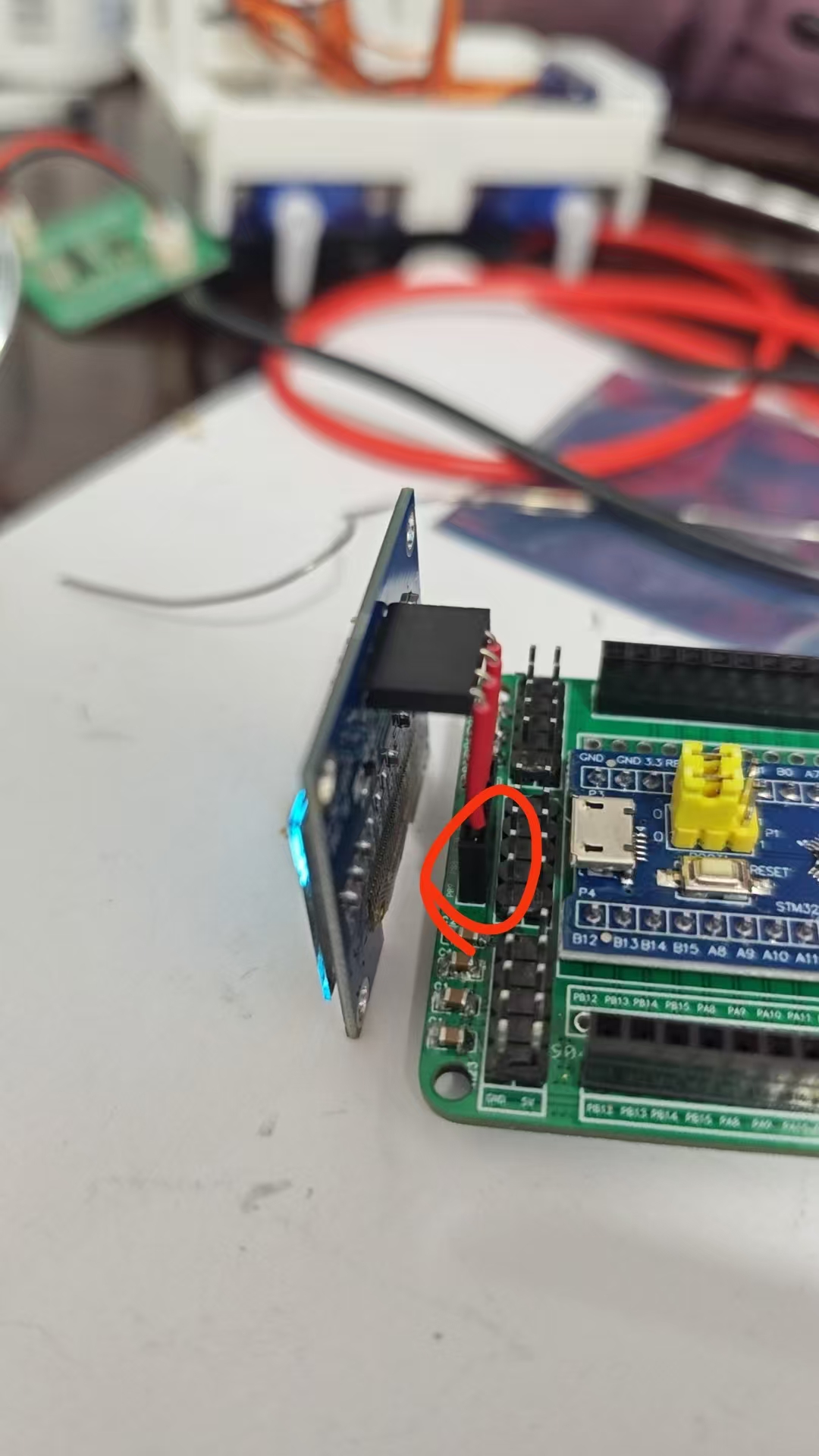 模块插针连接方式