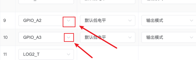 GPIO引脚功能配置
