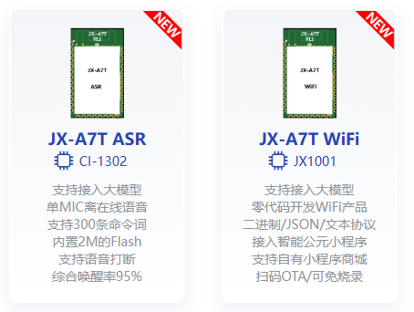 JX-A7T型号对比