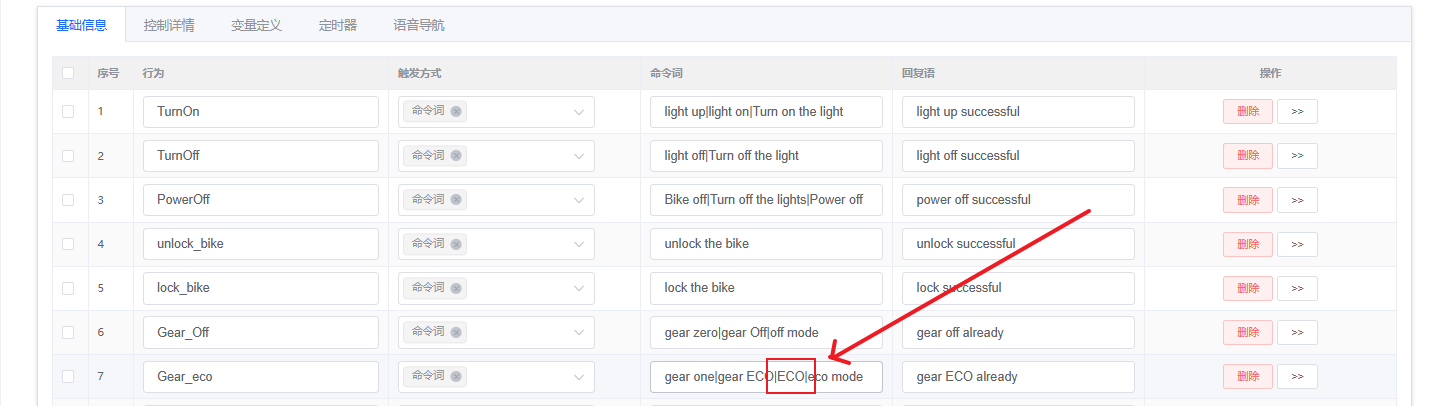 命令词中的空格问题