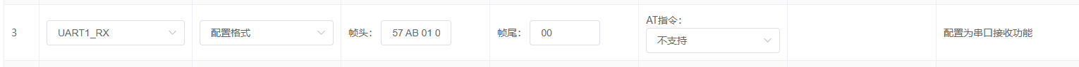 串口接收配置