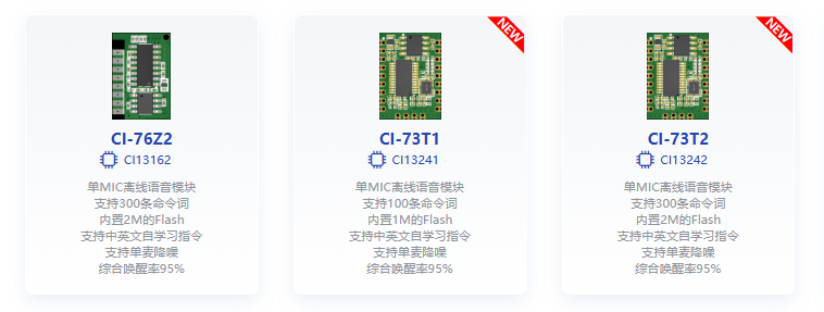 CI-73T系列详细规格