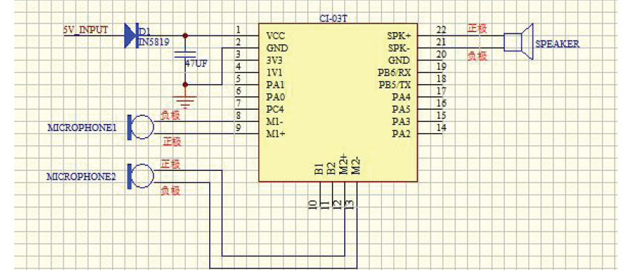 CI-03T模块原理图